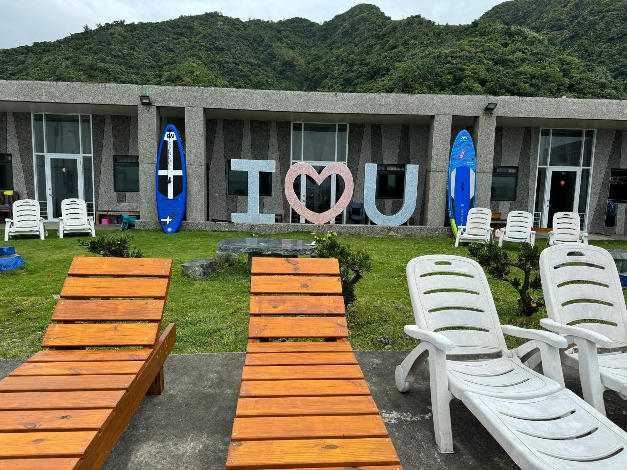 樂見海 Hotel Ludao Eksteriør billede